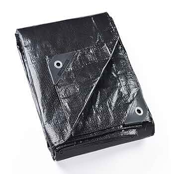 ★URBANSIDE★Black-Coating Graphene Shield Decahexa Sil Tarp GUARD SHIELD Super Heavy Duty Green/Silver Poly Tarp Cover